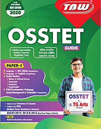 OSSTET TGT Arts TBW Book 2020 (P-1 Odia Medium)