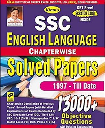 English SSC All Exams Previous Year Solution Book