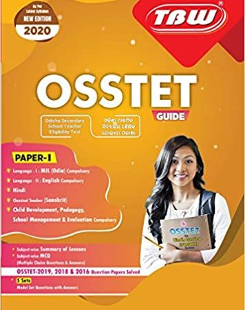 OSSTET Hindi Sanskrit TBW Book 2020 (P-1)